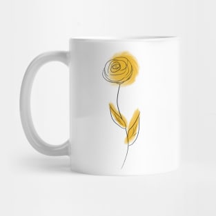 Yellow cosmos flower Mug